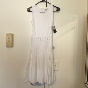 MICHAEL MICHAEL KORS WHIPSTITCHED KNITTED DRESS